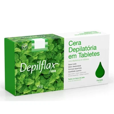 Cera Quente Depilflax Hortelã 1Kg