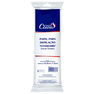 Papel Depilação Falso Tecido C/100 und